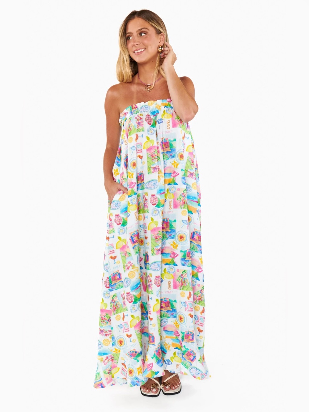Show Me Your Mumu Around The World Maxi - Amalfi Coast